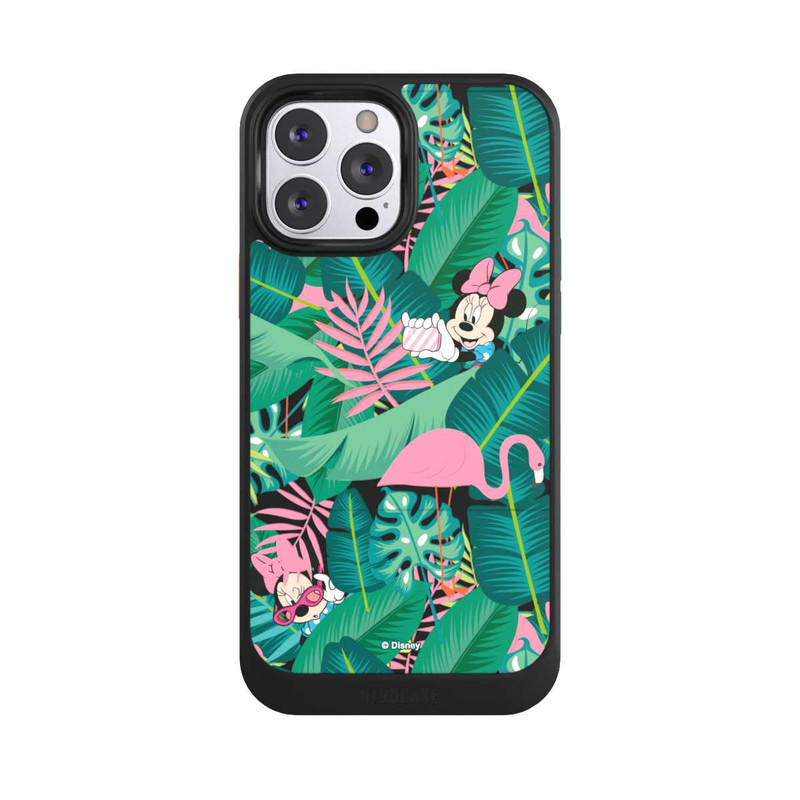 iPhone 13 Pro Max NIVOcore Minnie Summer Palmblätter ohne Hintergrund