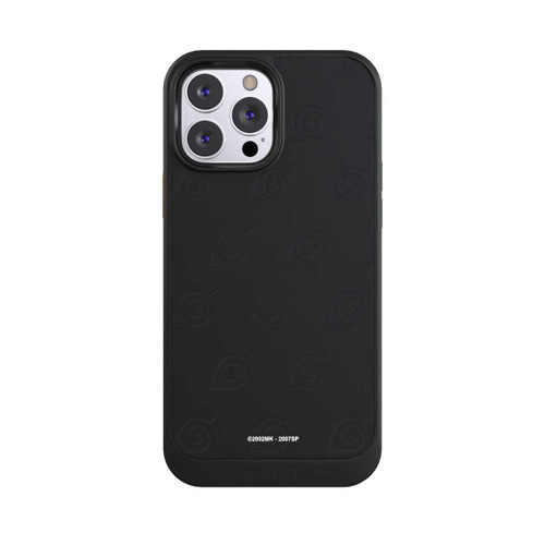 Apple iPhone 13 Pro Max NIVOcore Schwarzes Konoha-Muster Transparent
