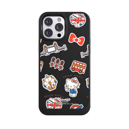 Apple iPhone 13 Pro Max NIVOcore Hello Kitty Londoner Abzeichen Transparent