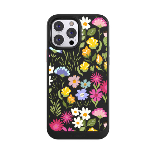 Apple iPhone 13 Pro Max NIVOcore Bunte Sommerblumen Transparent
