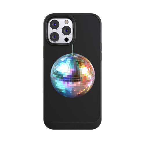 Apple iPhone 13 Pro Max NIVOcore Discokugel Party Blau Gold Transparent mit KI