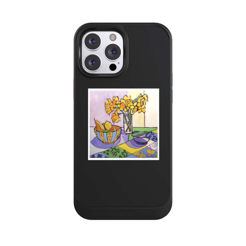 iPhone 13 Pro Max NIVOcore Daffodil Patchwork, 2023, by Catherine J Martzloff