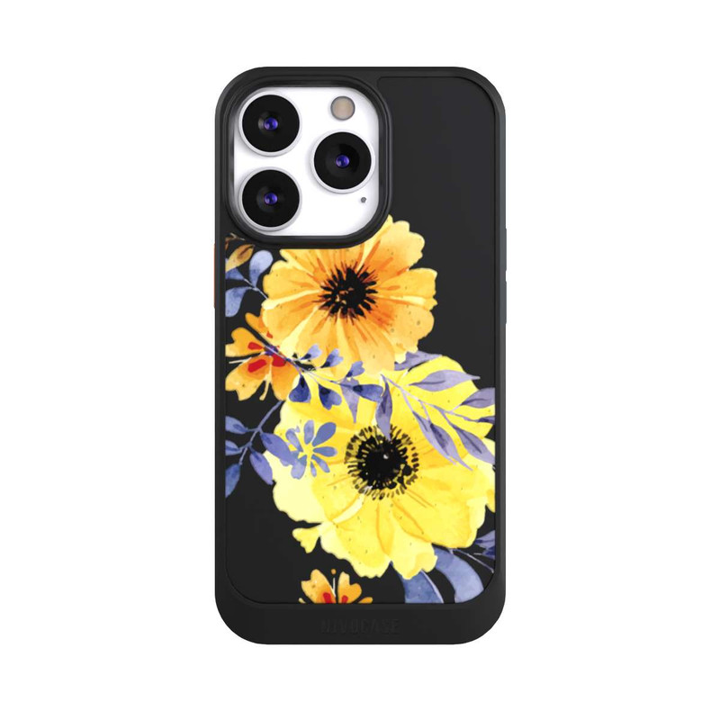 iPhone 13 Pro NIVOcore Yellow Swedish Flowers
