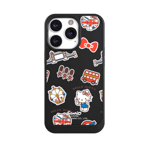 Apple iPhone 13 Pro NIVOcore Hello Kitty Londoner Abzeichen Transparent