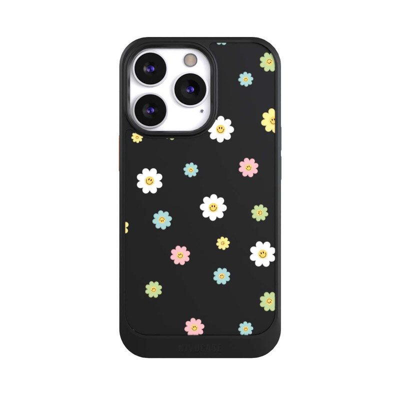 iPhone 13 Pro NIVOcore Flower Power Petit Transparent