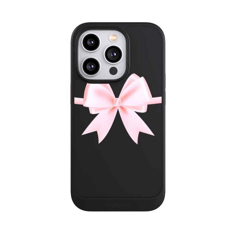 iPhone 14 Pro NIVOcore Rosa Schleife ohne Hintergrund