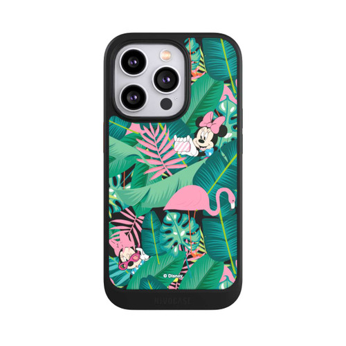Apple iPhone 14 Pro NIVOcore Minnie Summer Palm Leaves Transparent