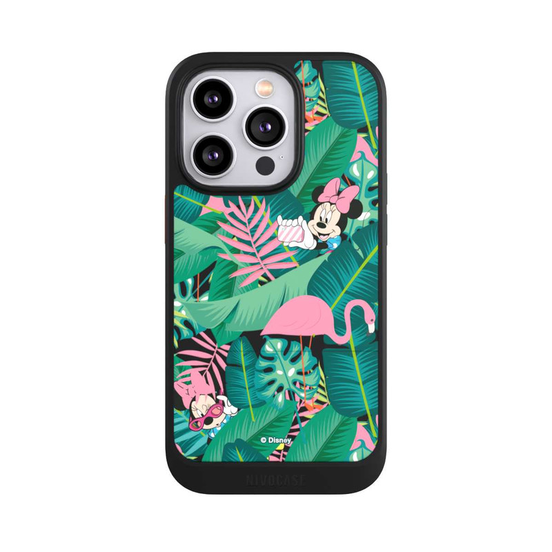 iPhone 14 Pro NIVOcore Minnie Summer Palmblätter ohne Hintergrund