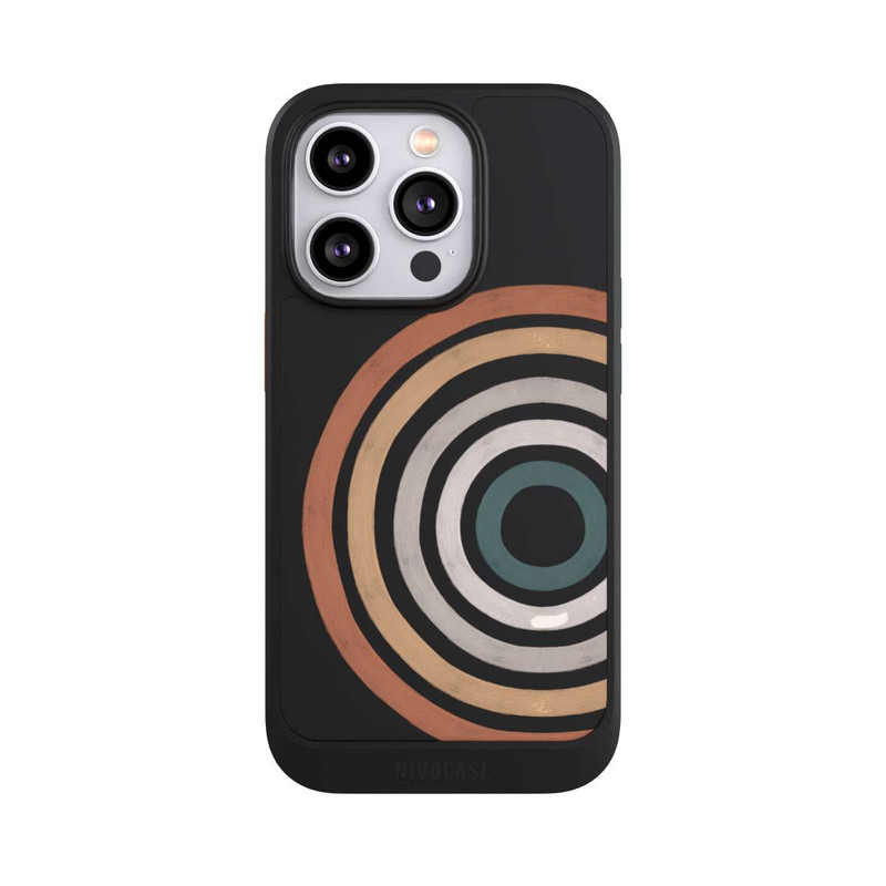 iPhone 14 Pro NIVOcore Vintage Regenbogen