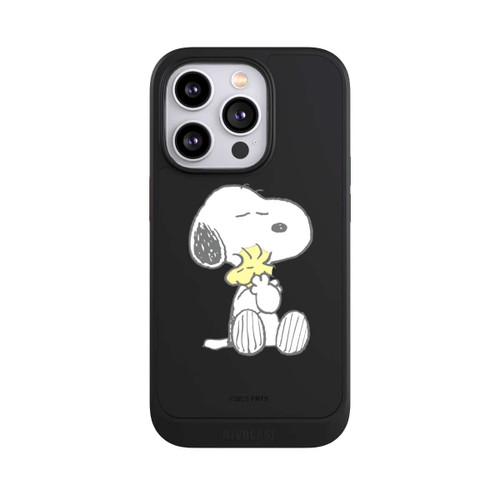 Apple iPhone 14 Pro NIVOcore Transparent Snoopy And Woodstock Cuddling 