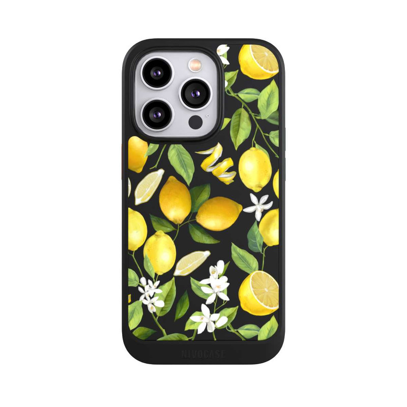 iPhone 14 Pro NIVOcore Lemon Summer Wallpaper Transparent