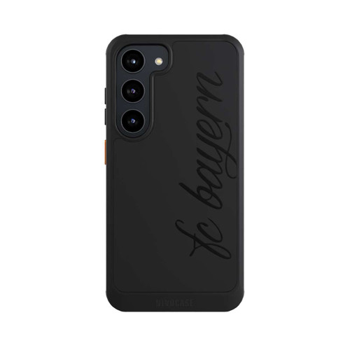 Samsung Galaxy S23 NIVOcore Schwarzes FCB Girlmotiv - ohne Hintergrund