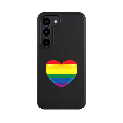 Samsung Galaxy S23 NIVOcore Pride Heart ohne Hintergrund