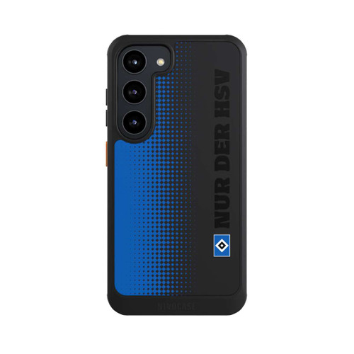 Samsung Galaxy S23 NIVOcore Nur der HSV - Rautenraster Blau - ohne Hintergrund