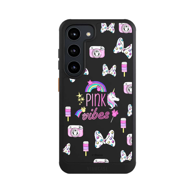 Galaxy S23 NIVOcore Pink Vibes Transparent