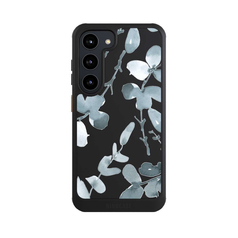 Galaxy S23 NIVOcore Motif eucalyptus transparent
