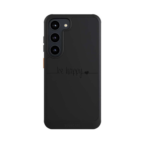 Samsung Galaxy S23 NIVOcore be happy transparent