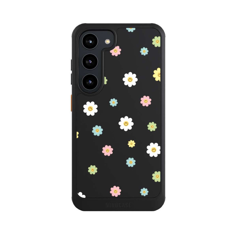 Galaxy S23 NIVOcore Flower Power Small Transparent