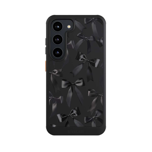 Samsung Galaxy S23 NIVOcore Schwarze Satinschleifen