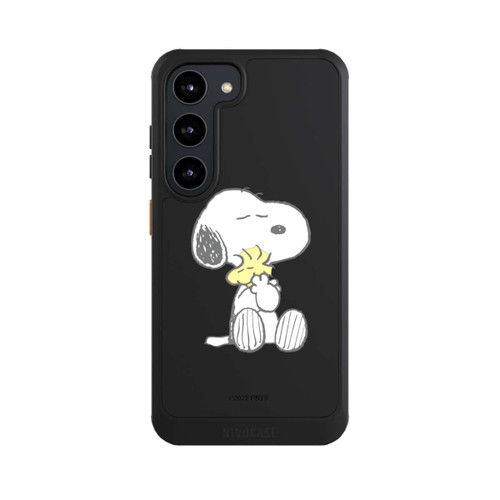 Samsung Galaxy S23 NIVOcore Snoopy And Woodstock Cuddling transparent