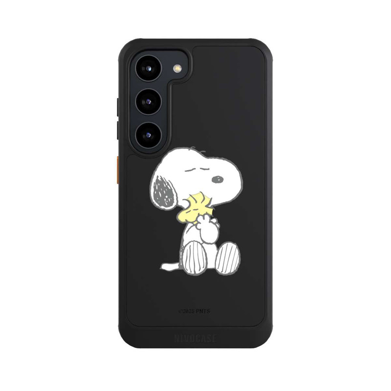 Galaxy S23 NIVOcore Snoopy And Woodstock Cuddling transparent