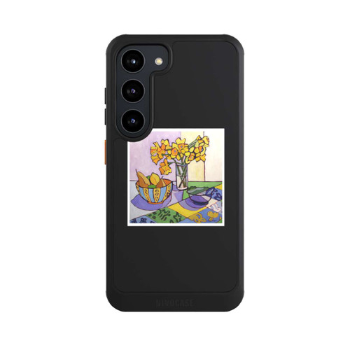 Samsung Galaxy S23 NIVOcore Daffodil Patchwork, 2023, by Catherine J Martzloff