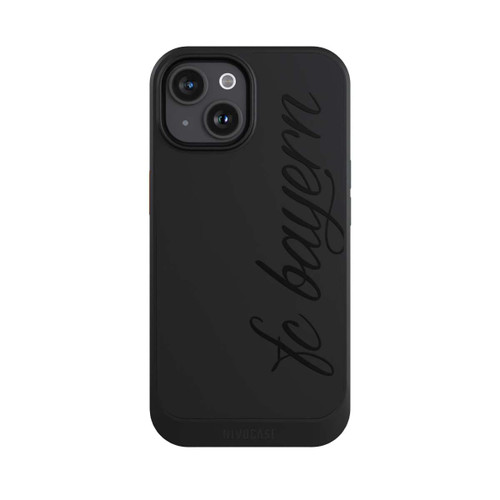 Apple iPhone 15 NIVOcore Schwarzes FCB Girlmotiv - ohne Hintergrund