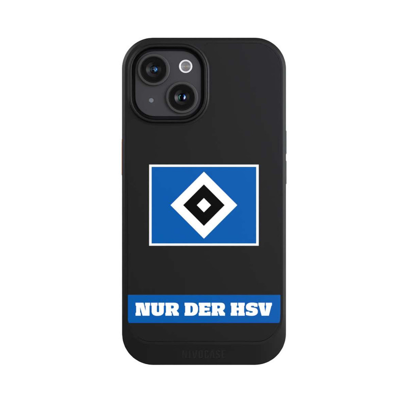 iPhone 15 NIVOcore Nur der HSV Blau - ohne Hintergrund