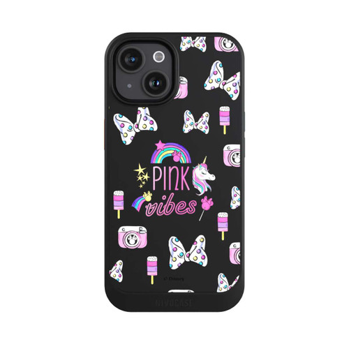 Apple iPhone 15 NIVOcore Pink Vibes Transparent