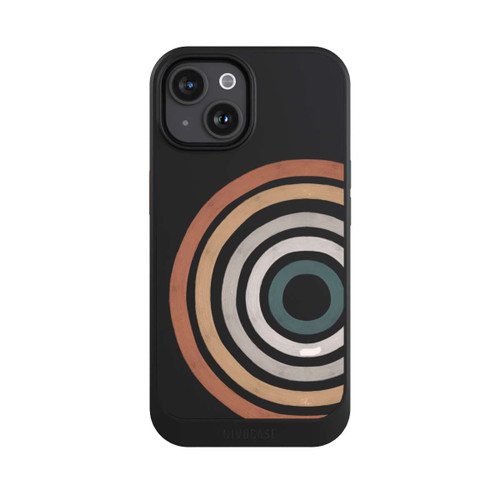 Apple iPhone 15 NIVOcore Vintage Regenbogen