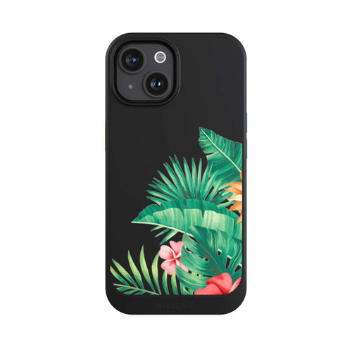 Apple iPhone 15 NIVOcore Tropische Blumen ohne Hintergrund
