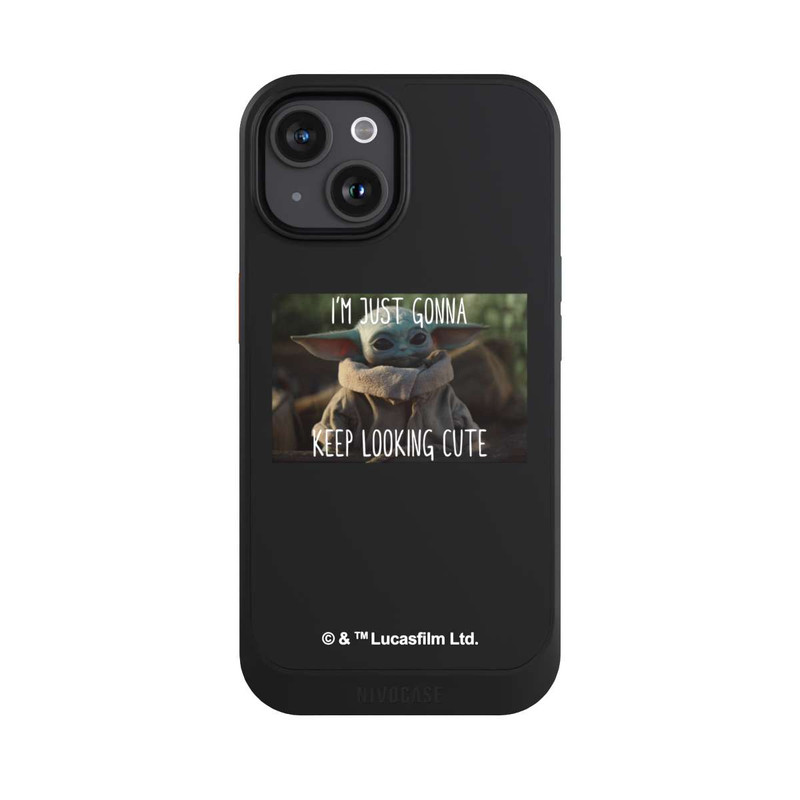 iPhone 15 NIVOcore Star Wars The Child Cute Transparent