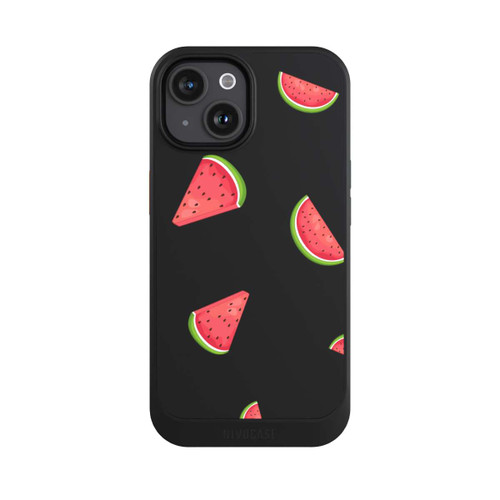 Apple iPhone 15 NIVOcore Wassermelone Transparent