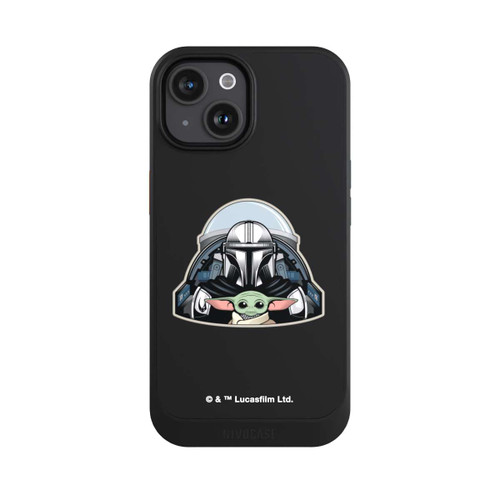 Apple iPhone 15 NIVOcore Mando und Grogu Transparent