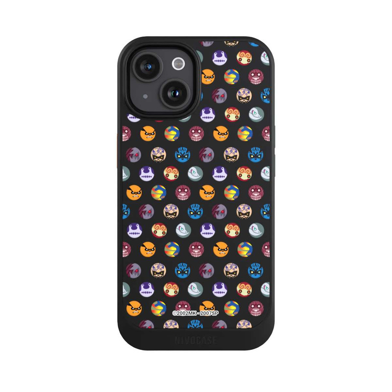 iPhone 15 NIVOcore Bijuu Pattern Transparent