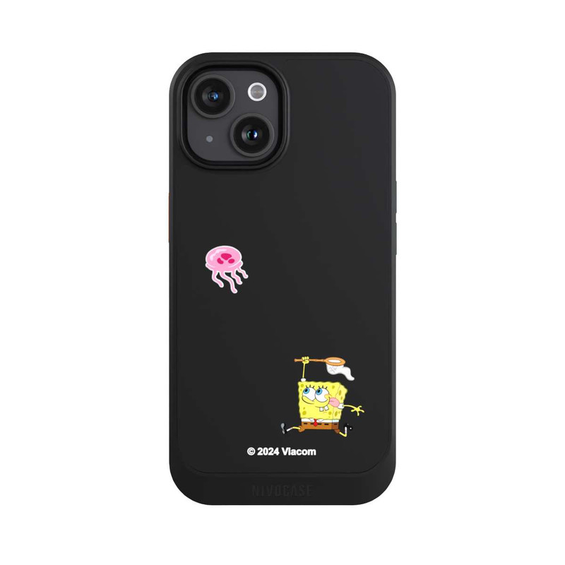 iPhone 15 NIVOcore Spongebob jagt Quallen