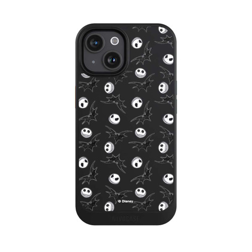 Apple iPhone 15 NIVOcore Nightmare Before Christmas Pattern Transparent