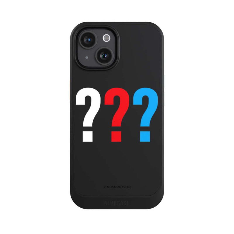 iPhone 15 NIVOcore Die Drei Fragezeichen Logo Transparent