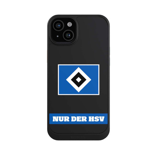 Apple iPhone 15 Plus NIVOcore Nur der HSV Blau - ohne Hintergrund