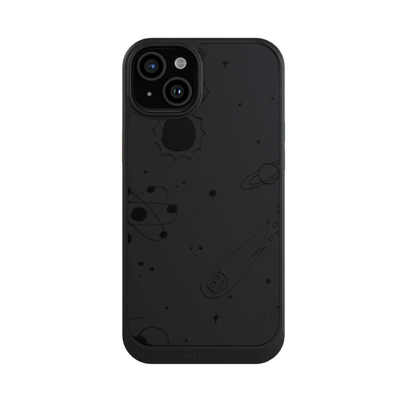 iPhone 15 Plus NIVOcore Galaxie noire sans fond