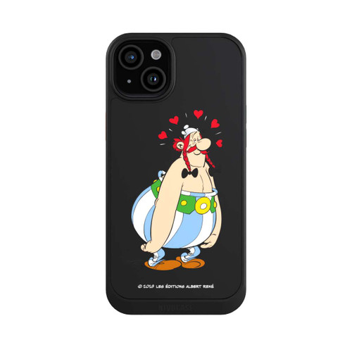 Apple iPhone 15 Plus NIVOcore Obélix Amoureux Transparent