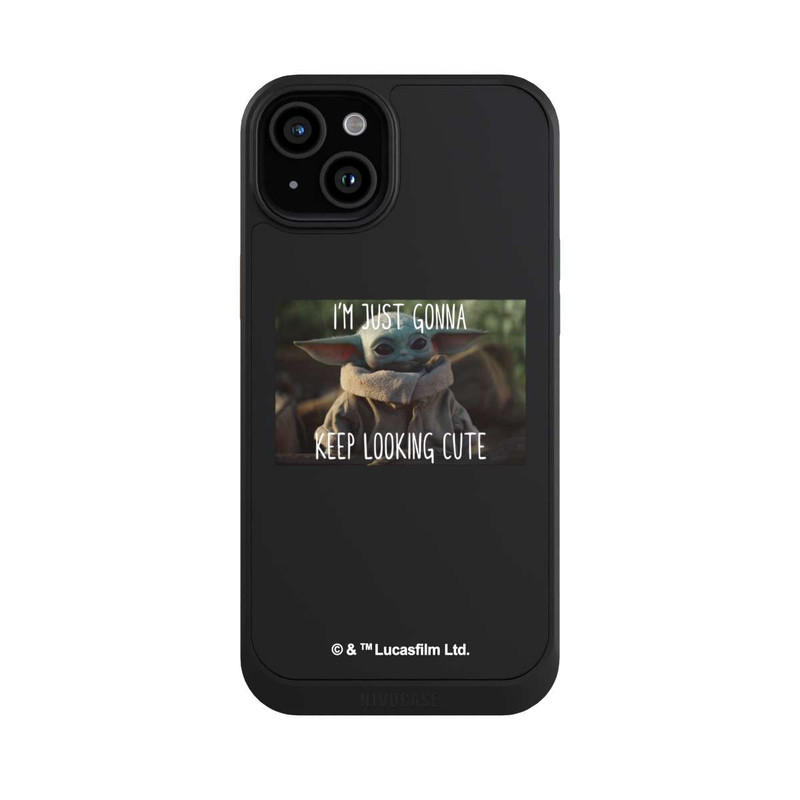 iPhone 15 Plus NIVOcore Star Wars The Child Cute Transparent