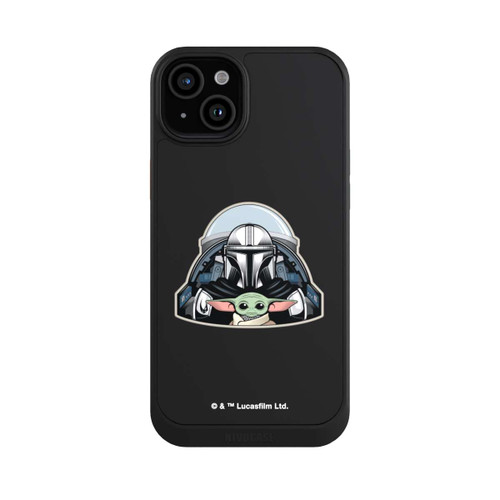 Apple iPhone 15 Plus NIVOcore Mando und Grogu Transparent