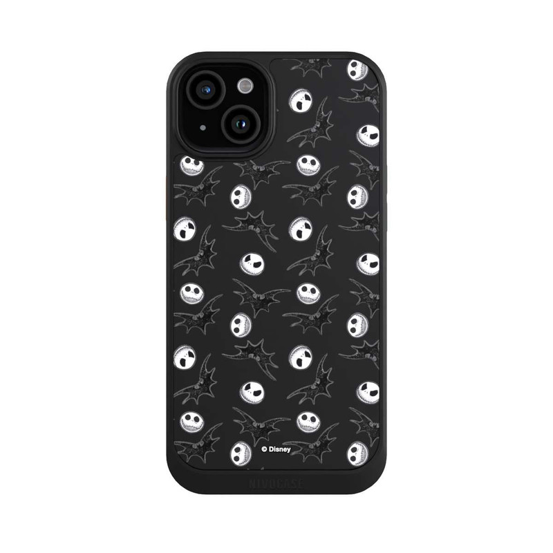 iPhone 15 Plus NIVOcore Nightmare Before Christmas Pattern Transparent