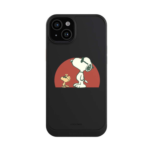 Apple iPhone 15 Plus NIVOcore Snoopy Woodstock Far Out transparent