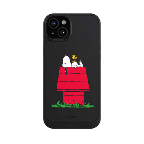 Apple iPhone 15 Plus NIVOcore Snoopy and Woodstock Classic transparent