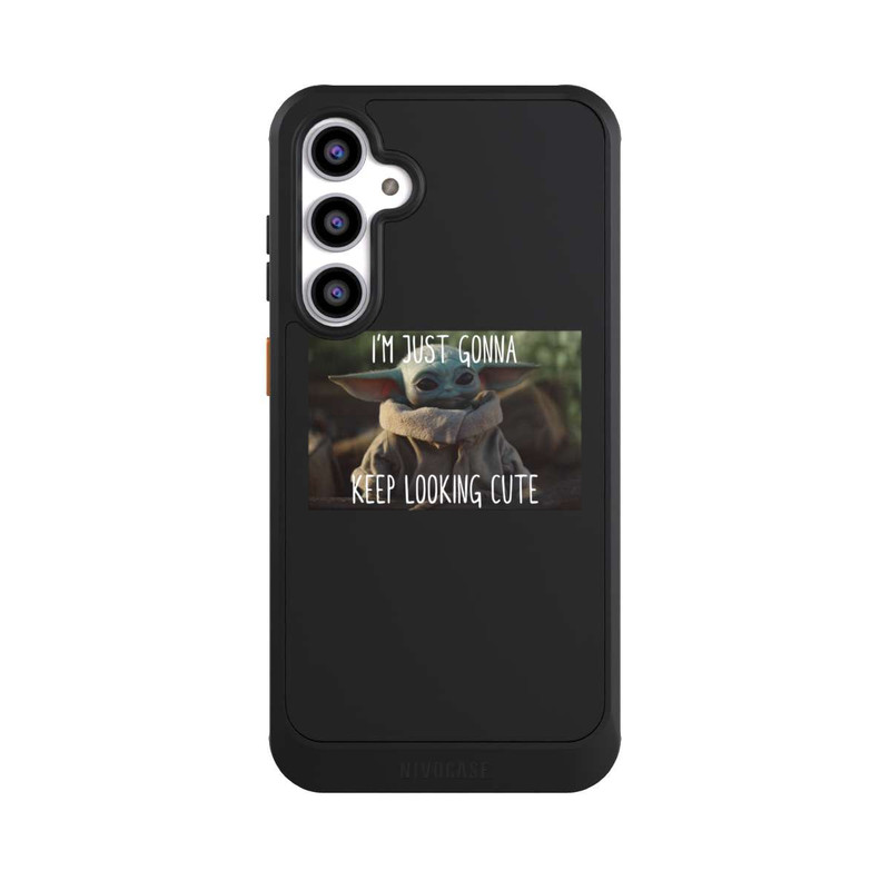 Galaxy S23 FE NIVOcore Star Wars The Child Cute Transparent