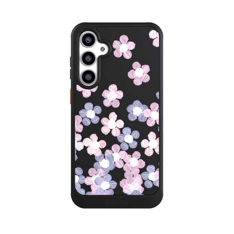 Galaxy S23 FE NIVOcore Simple Flowers Transparent
