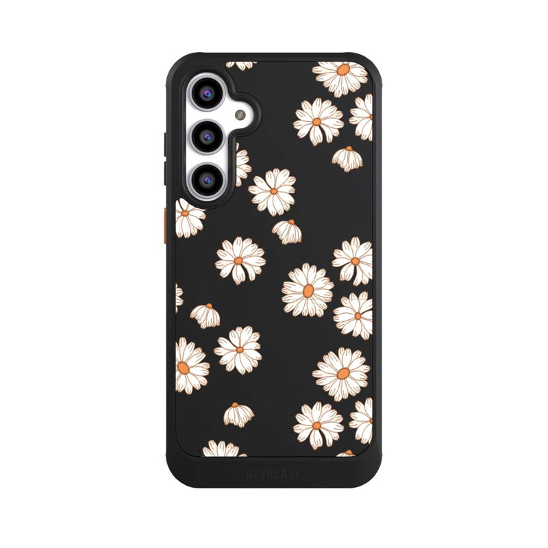 Galaxy S23 FE NIVOcore Flowerpower Tapete Weiss