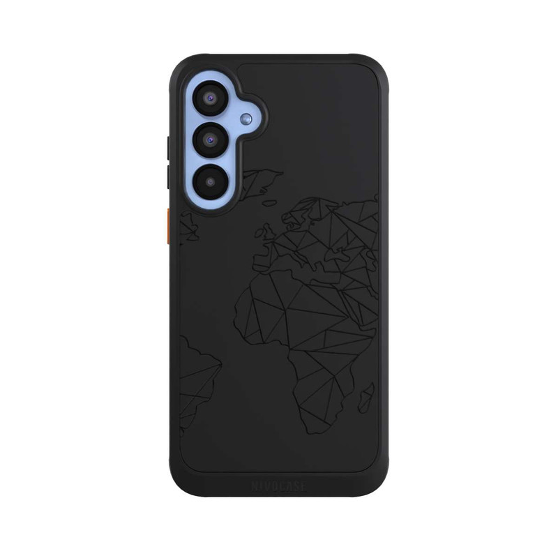 Galaxy A55 5G NIVOcore Carte Polygone Noir sans Fond